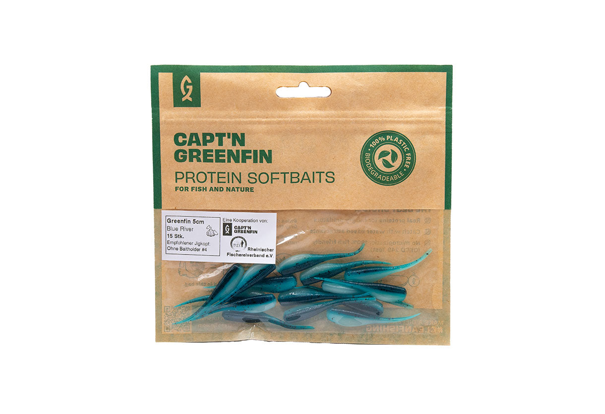 Greenfin 5cm Softbait Black