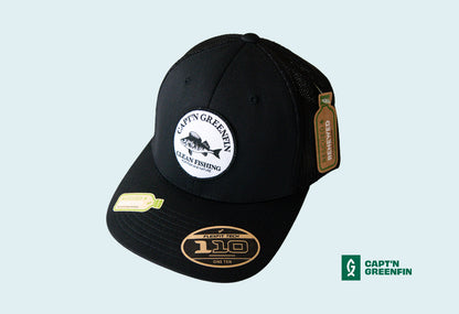 Greenfin Trucker Cap "Clean Fishing" Barsch